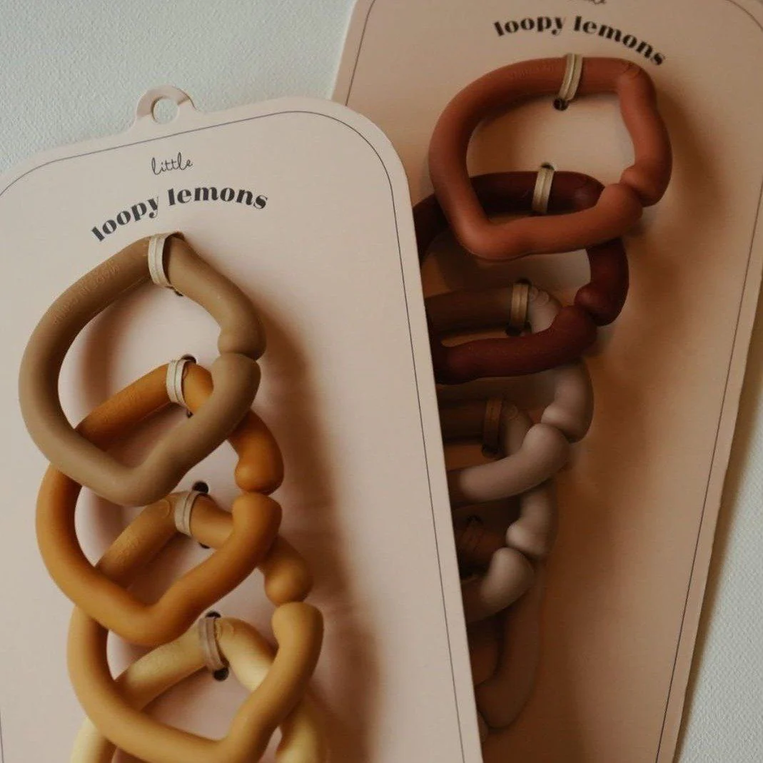 Konges Sløjd - Lot de 5 citrons imbriqués - Anneaux à bascule – Image 4