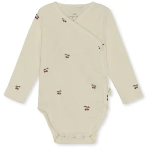 Konges Sløjd - Grenouillère pour nouveau-né Cerise