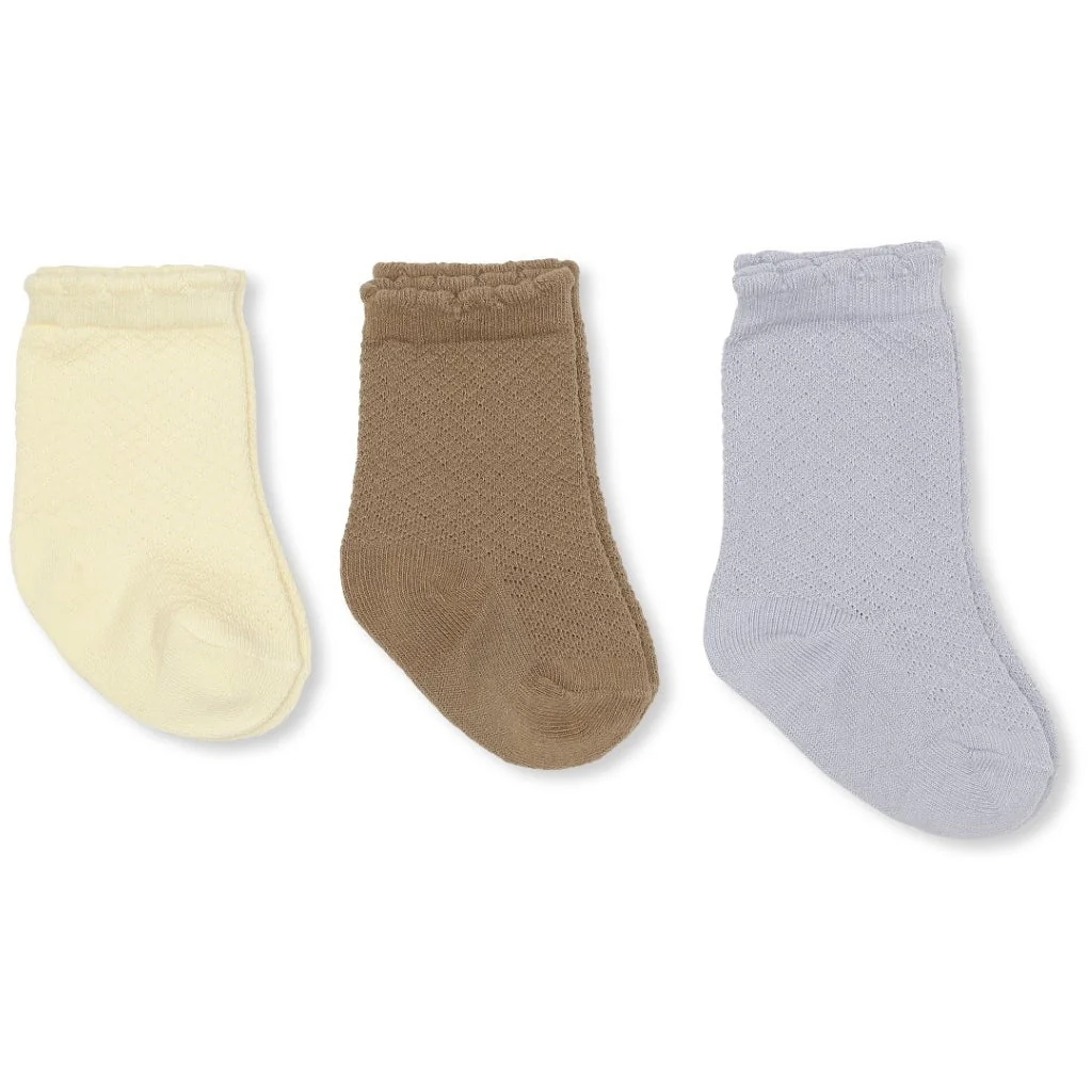 Konges Sløjd - Chaussettes Pointelle (lot de 3) – Image 4