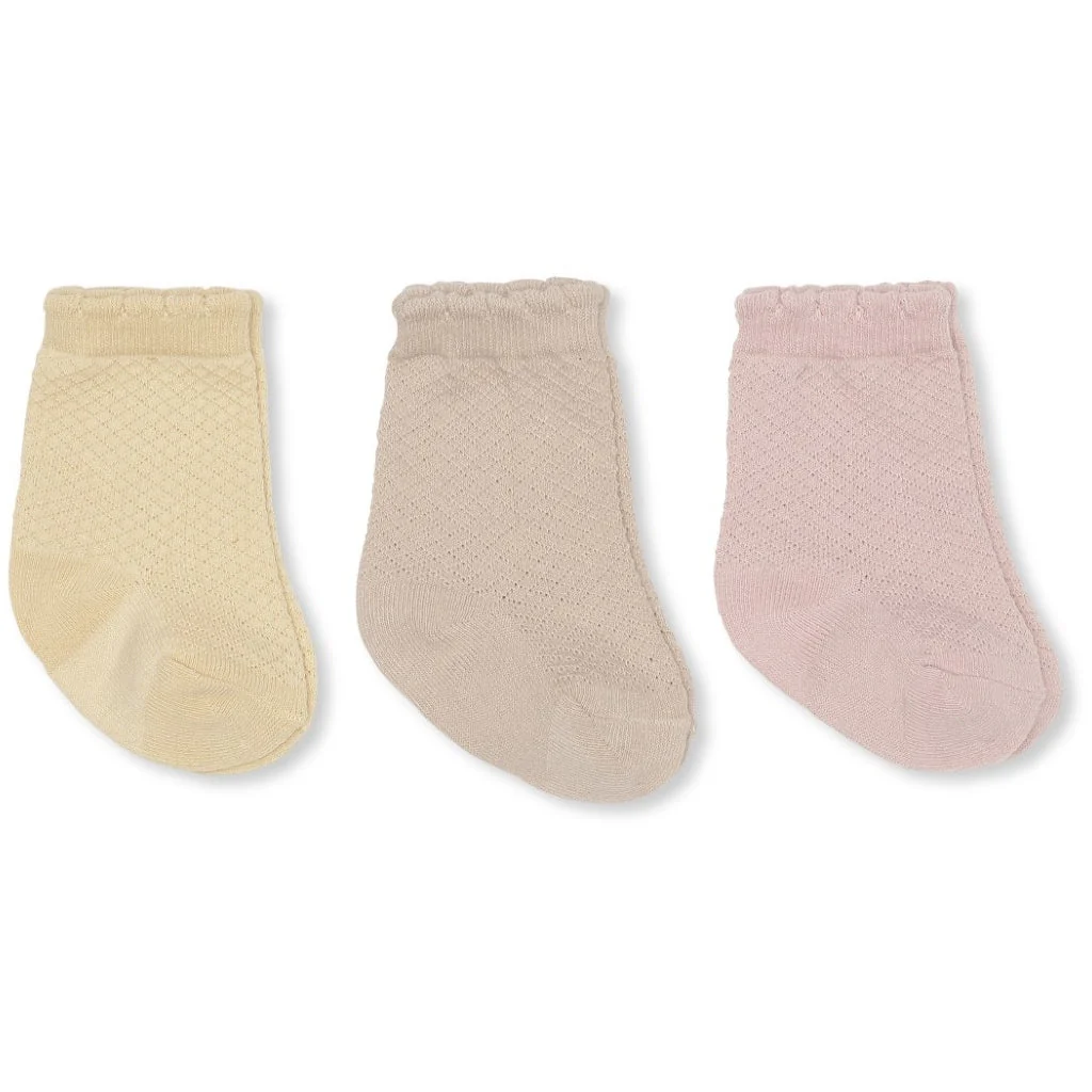 Konges Sløjd - Chaussettes Pointelle (lot de 3) – Image 5