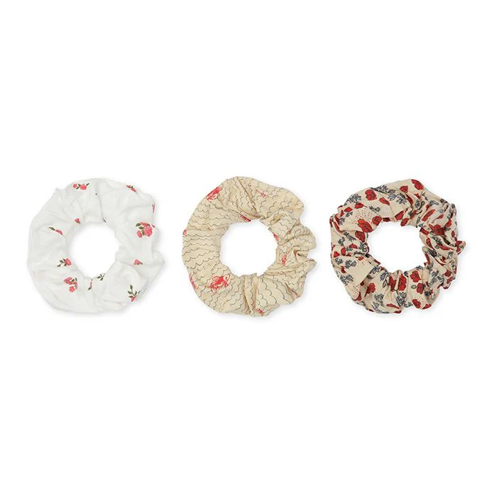 Konges Sløjd - Chouchous Large - Goldie Poppy Bonderose (3pcs) – Image 2