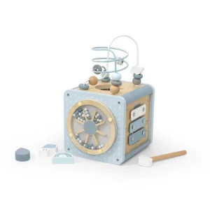 Label Label - Cube d'activités en bois 5 en 1