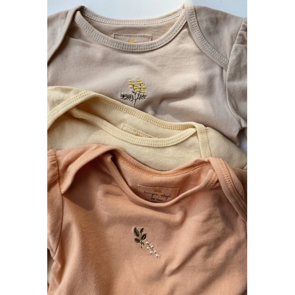 Konges Sløjd - Lot de 3 grenouillères – Image 3