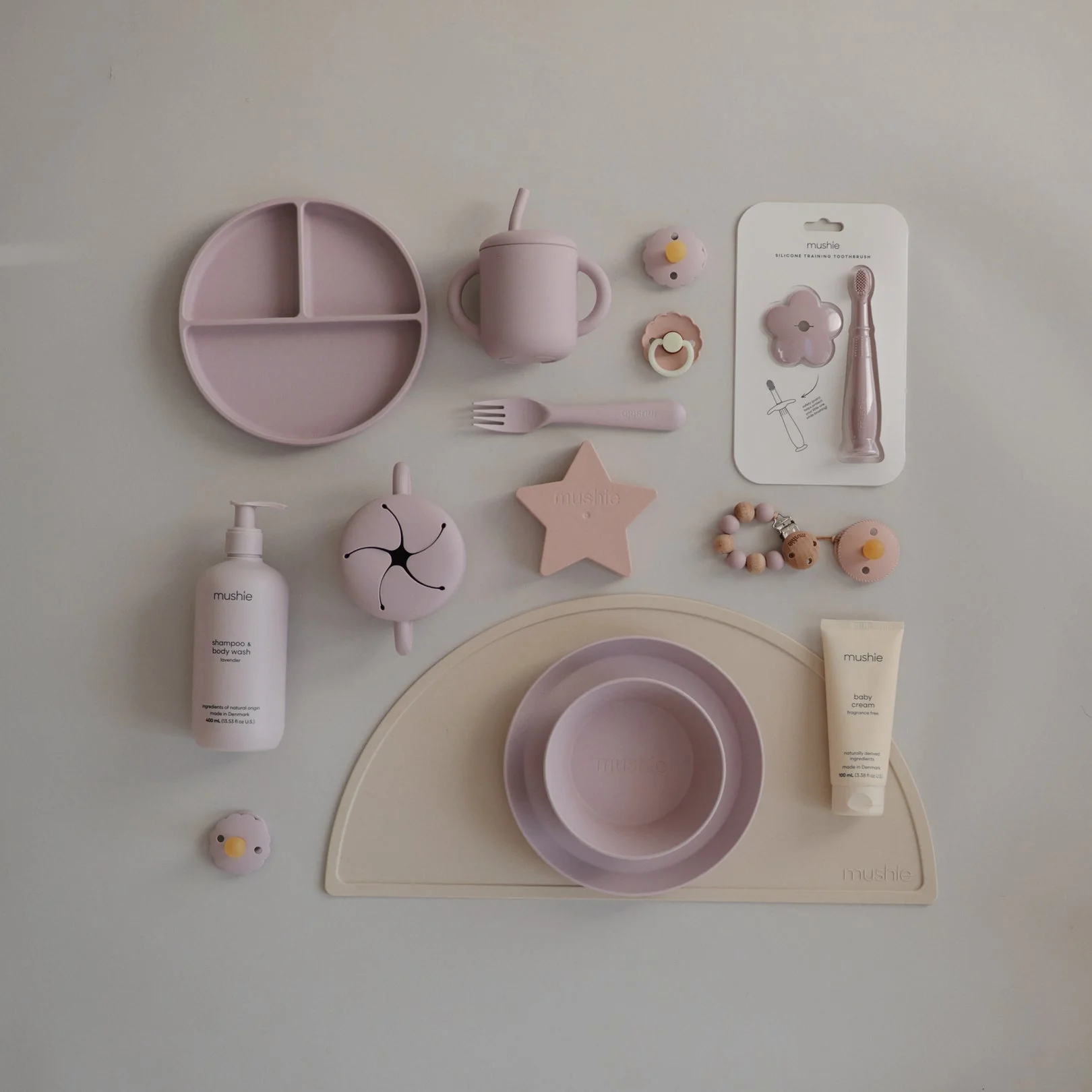 Mushie - Shampooing et gel douche pour bébé à la lavande – Image 4