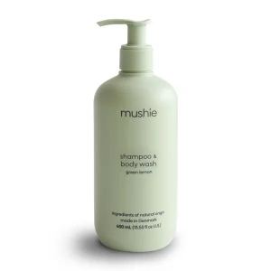 Mushie - Shampooing et gel douche pour bébé (citron vert)