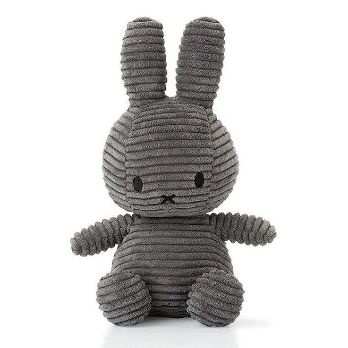 Peluche Miffy en velours côtelé (23cm) – Image 3
