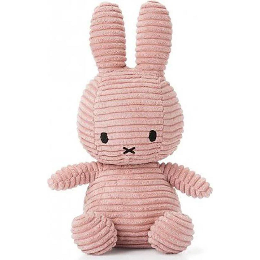 Peluche Miffy en velours côtelé (23cm) – Image 5