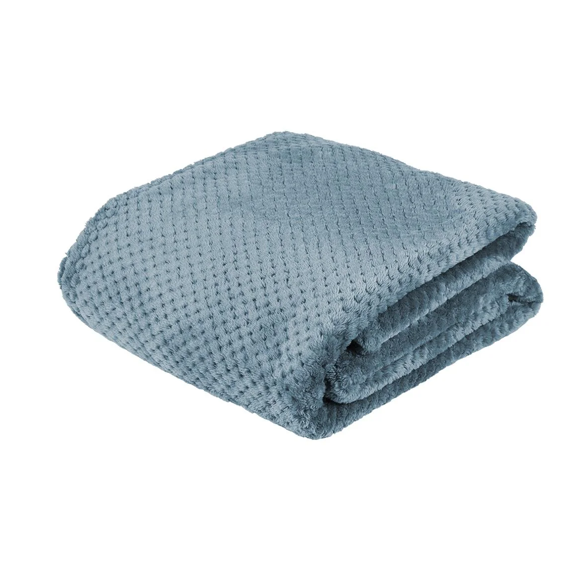Plaids Super Moelleux - Bleu Baltique – Image 3