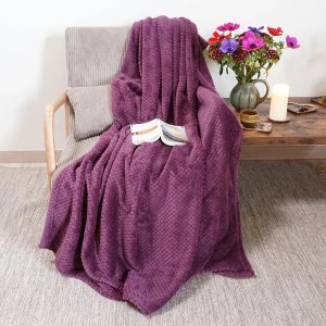 Plaids Super Moelleux - Purple