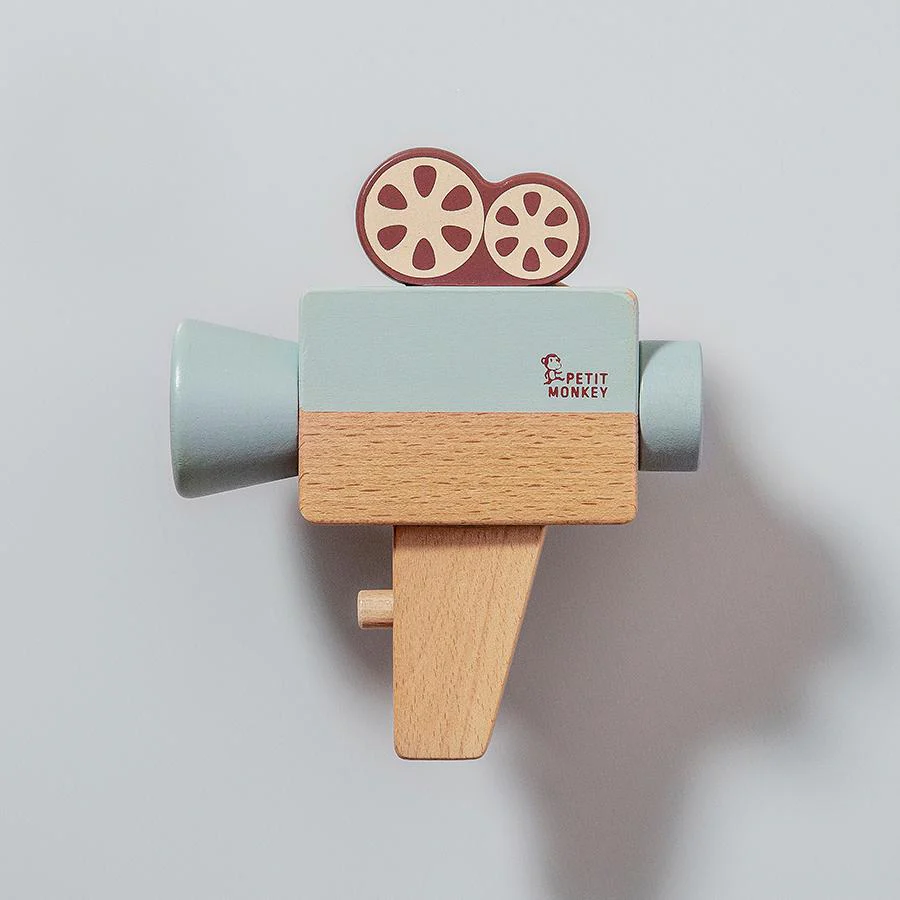 Petit Monkey - Caméra vidéo en bois – Image 4