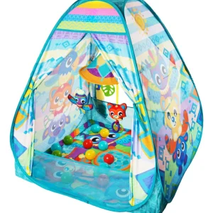 Playgro - Convert Me Teepee Ball Activity - Tapis de jeu avec balles