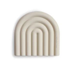 Mushie - Jouet de dentition en silicone Arc-en-ciel