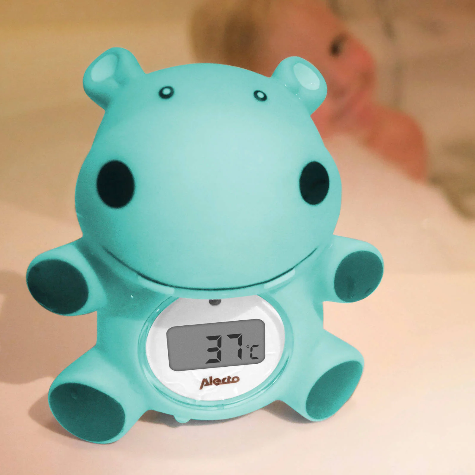 Alecto - BC-11 Thermomètre de bain Hippo | Bleu – Image 6