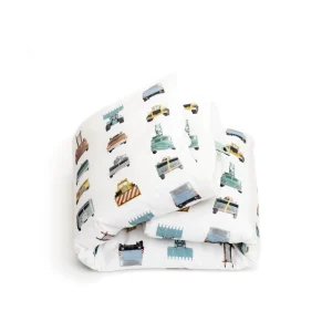 Studio Ditte Enveloppe de couette Junior (120x150cm) Work car