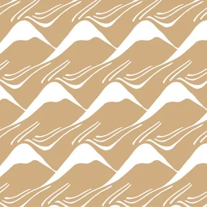 Linge de maison suédois - Drap-housse de chevet Montagnes (60x120cm)