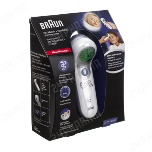 Braun - NTF3000 Thermomètre sans contact frontal