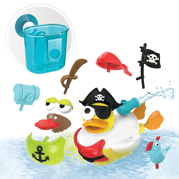 Yookidoo - Jeu d'eau Pirate Canard - Jouets de bain