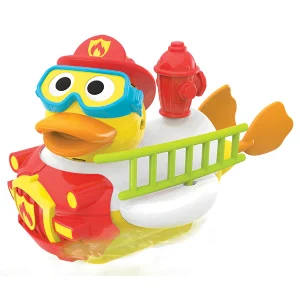 Yookidoo - Canard de bain du pompier - Jouets de bain