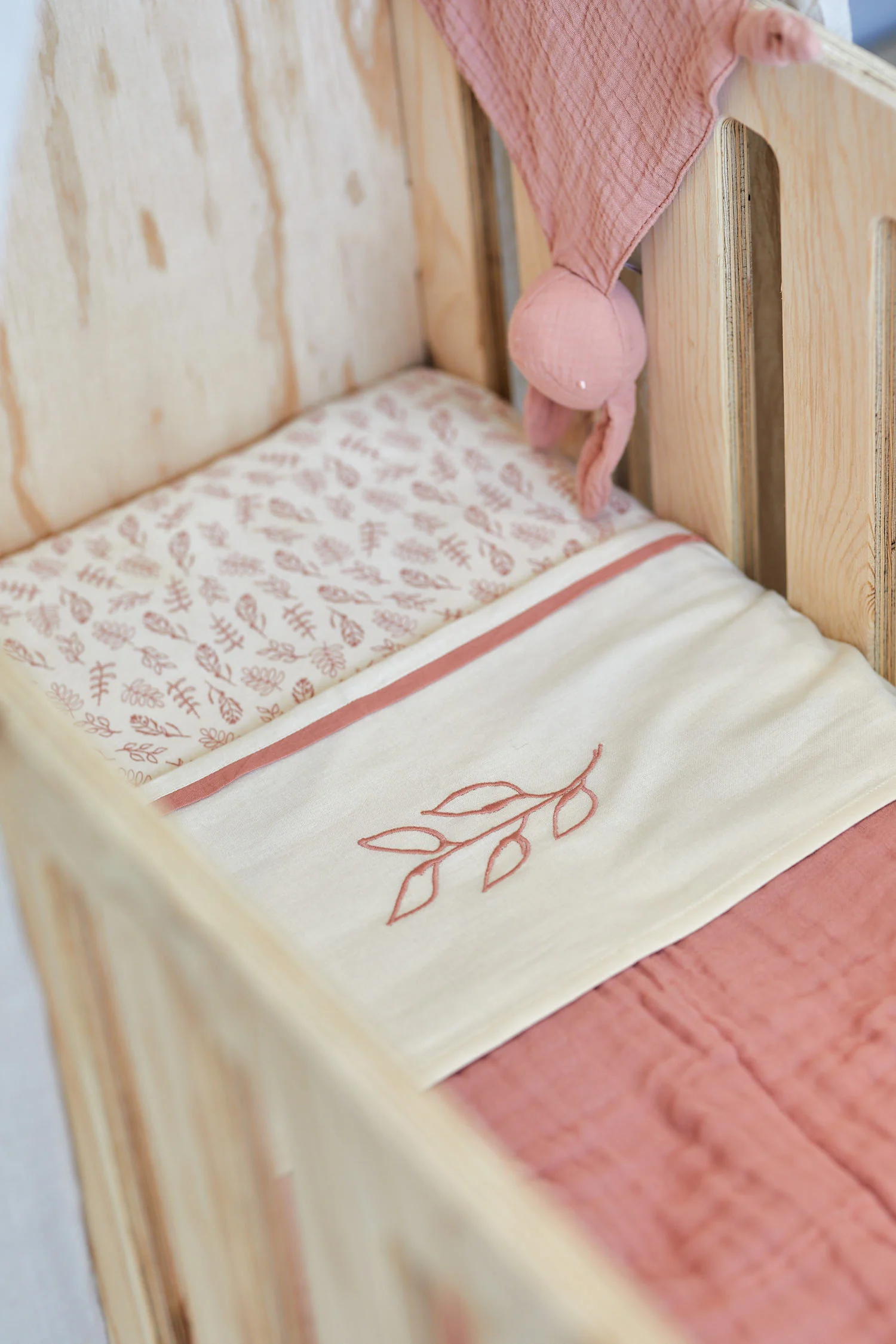 Jollein - Drap-housse berceau Meadow (40x80/90cm) – Image 5