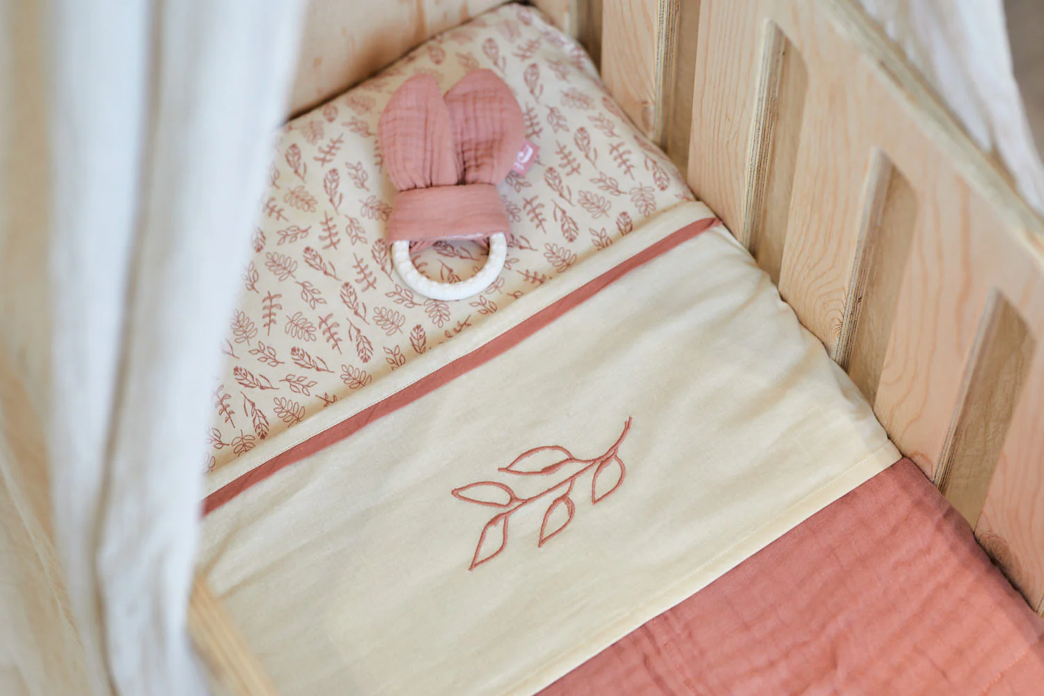 Jollein - Drap-housse berceau Meadow (40x80/90cm) – Image 6