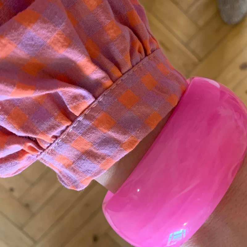 Jonc rose fluo GM - Acétate de cellulose – Image 3