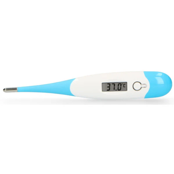 Alecto - BC-19 Thermomètre digital avec alarme de fièvre et fonction mémoire - Bleu – Image 2