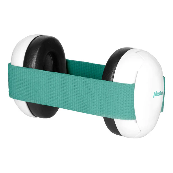 Alecto BV-72 - Protecteur auditif pour bébés et jeunes enfants - blanc/vert menthe – Image 2