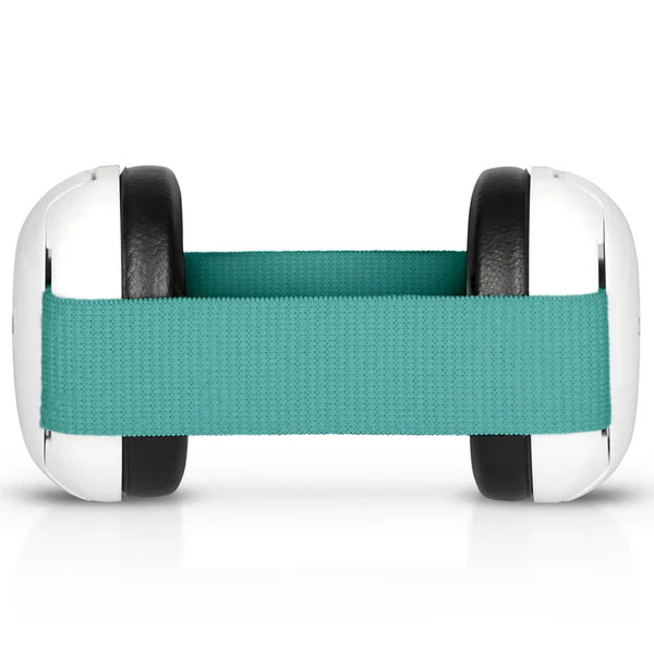 Alecto BV-72 - Protecteur auditif pour bébés et jeunes enfants - blanc/vert menthe – Image 3