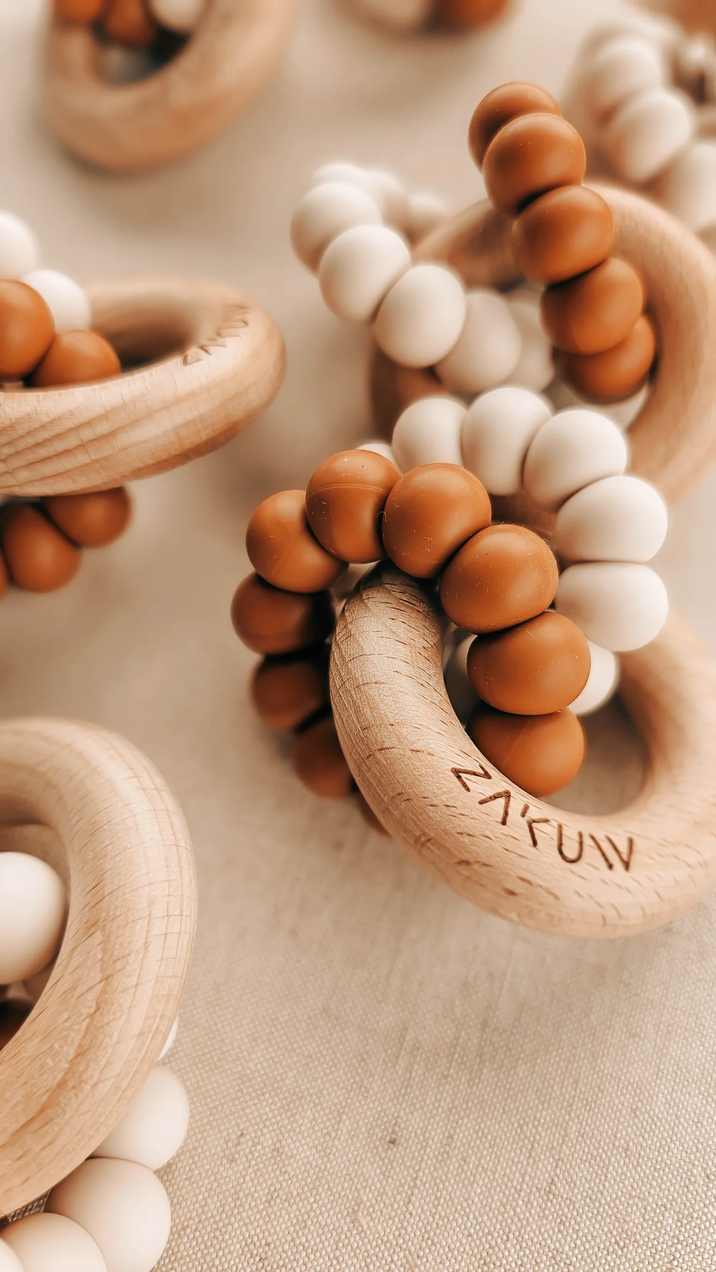 Anneau de dentition Châtaigne