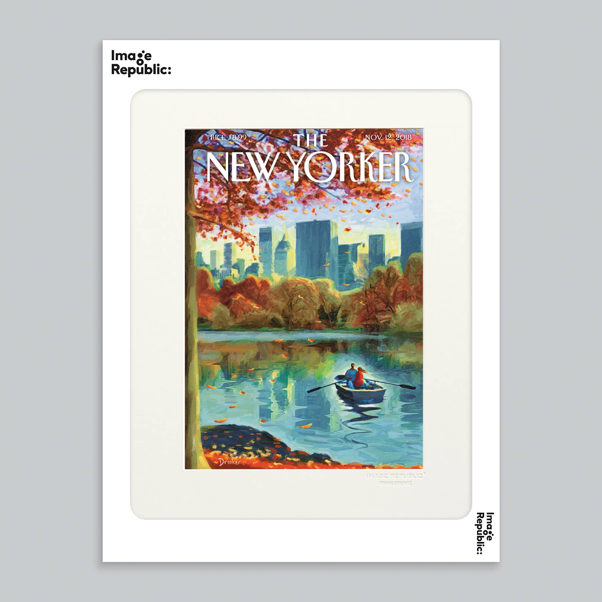 Affiche 30x40 cm THE NEWYORKER 170 DROOKER ROW BOAT 145898 – Image 2