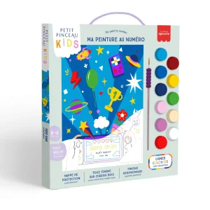 Peinture au numéro - Video Game 8-12 ans