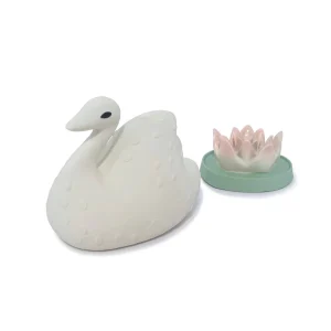 Cam Cam Copenhagen - Jouet de bain cygne avec nénuphar