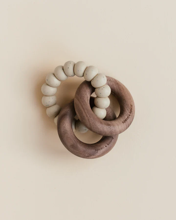 Doudou et cordon - anneau de dentition Robin – Image 2