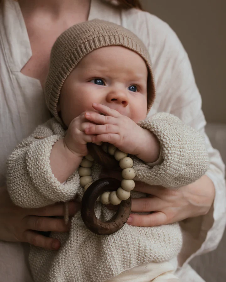 Doudou et cordon - anneau de dentition Robin – Image 3