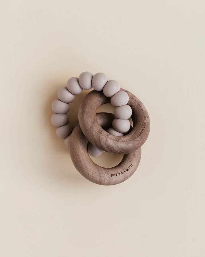 Doudou et cordon - anneau de dentition Robin – Image 4