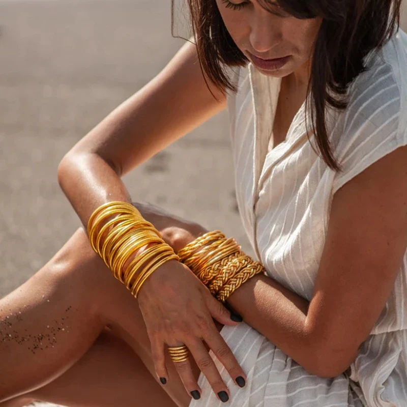 Bracelet Bouddhiste - Kumali Double Tressé – Image 5