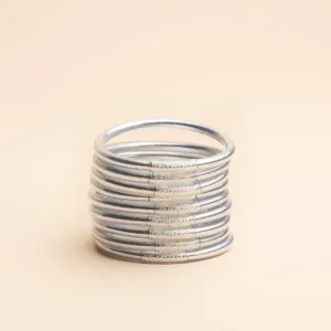 Bracelet Bouddhiste - Kumali Mantra - Argent