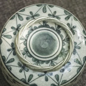 Bracelet Bouddhiste - Kumali Torsadé - Argent