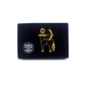 Broche brodée main - Sagittaire