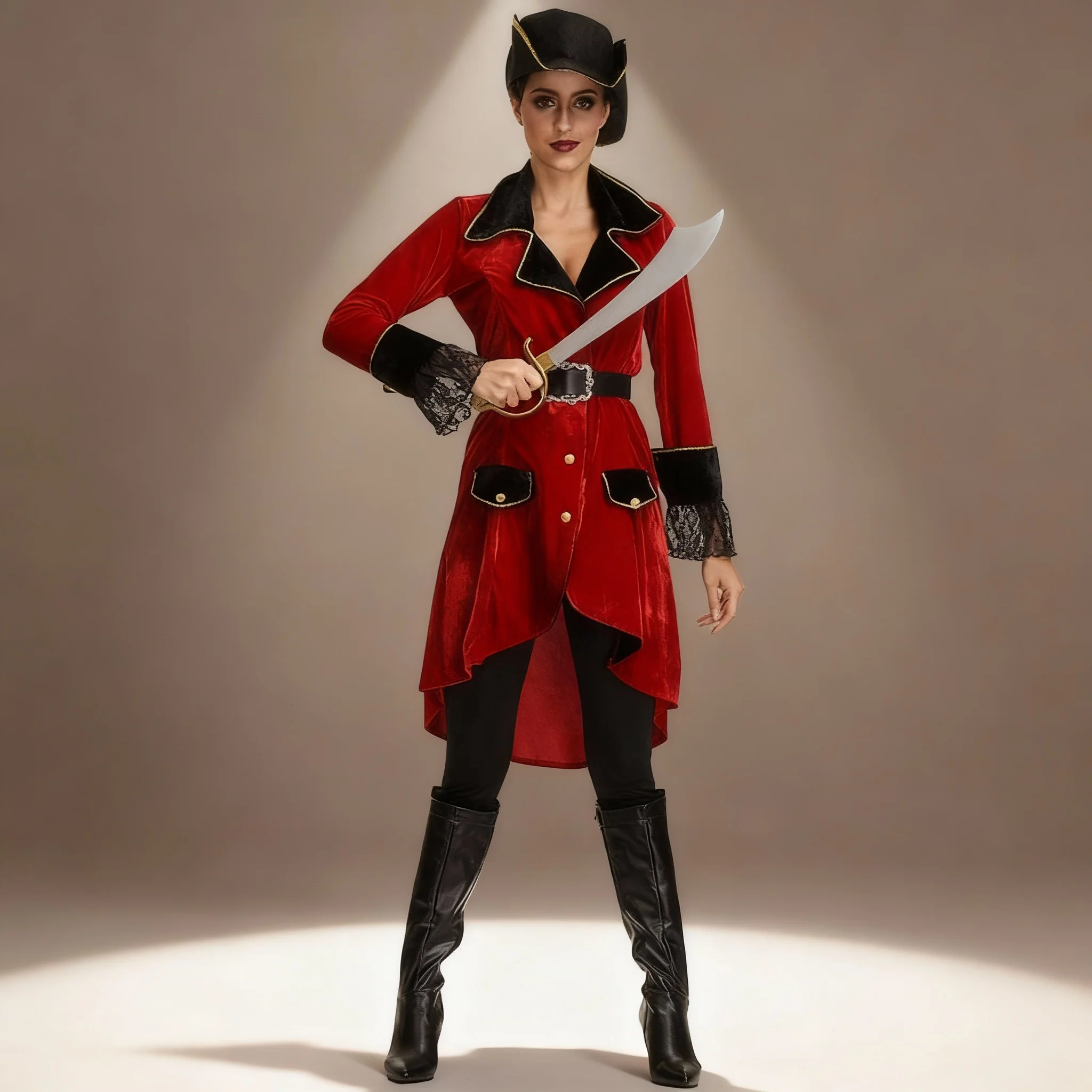 Déguisement Pirate Femme Ancien – Image 2