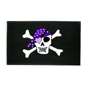 Drapeau Pirate Fille