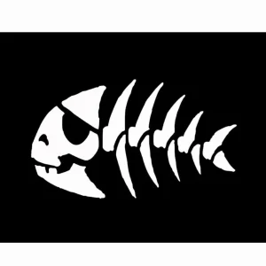Drapeau Pirate Poisson