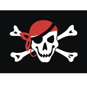 Drapeau Pirate Tête de Mort