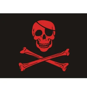 Drapeau Pirate Crâne