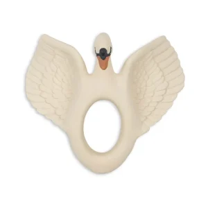 Konges Slojd - Anneau de dentition Cygne - Jouet de dentition Cygne