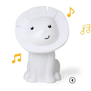 Atelier Pierre - Junior Hakuna Lion Xl Mood Lamp And Speaker - Blanc