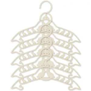 Konges Slojd - Lot de 5 cintres pour enfants - lapin