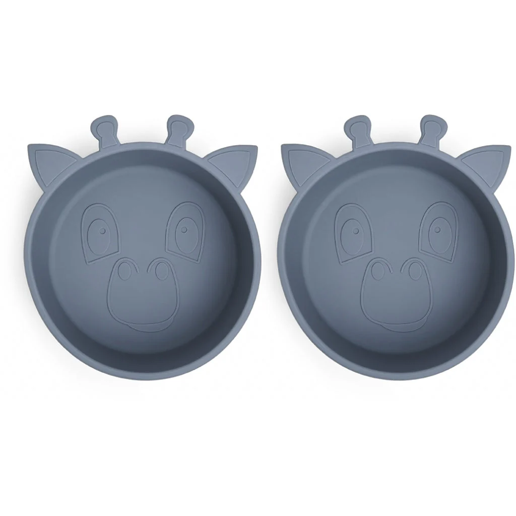 Nuuroo - Bol en silicone Girafe Alex - Lot de 2