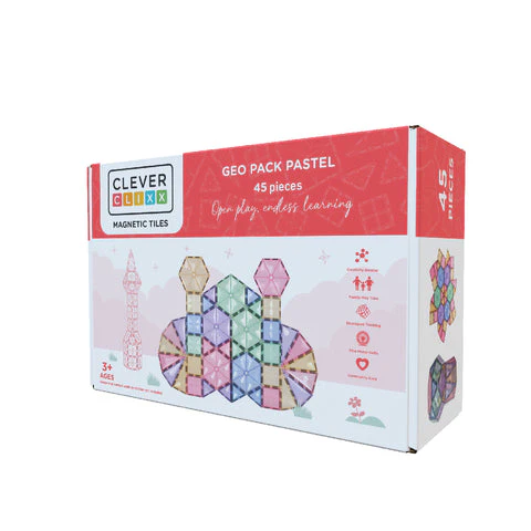 Cleverclixx - Geo Pack Pastel 45 pièces