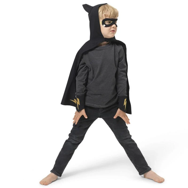 Fabelab - Set de déguisement Superhero - Noir – Image 4